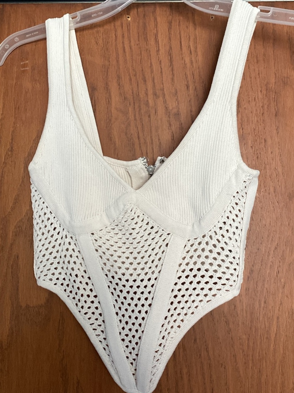Forever 21 crocheted corset top small